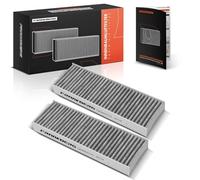 Frankberg 2x Cabin Air Filter Compatible with DS3 Crossback 2018-2024 Corsa F 2019-2024 2008 II 2019-2024 208 II 2019-2024 Replace# 9833350880