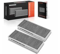 Frankberg 2x Cabin Air Filter with activated charcoal 1616959280