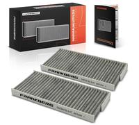 Frankberg 2x Cabin Air Filter with activated charcoal 4158351100
