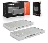Frankberg 2x Cabin Air Filter with activated charcoal 4B0819439