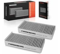 Frankberg 2x Cabin Air Filter with activated charcoal 64316835405