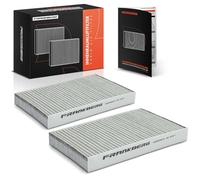 Frankberg 2x Cabin Air Filter with activated charcoal 6447KL