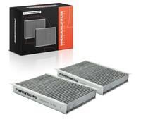Frankberg 2x Cabin Air Filter with activated charcoal 71775824