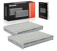 Frankberg 2x Cabin Air Filter with activated charcoal 9815106780