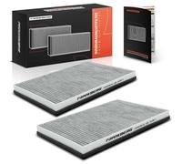 Frankberg 2x Cabin Air Filter with activated charcoal A1688300718