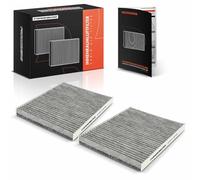 Frankberg 2x Cabin Air Filter with activated charcoal A4538350300