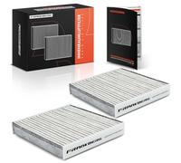 Frankberg 2x Cabin Air Filter with activated charcoal CU1835