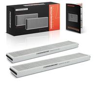 Frankberg 2x Cabin Air Filter with activated charcoal CU5257