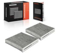 Frankberg 2x Cabin Air Filter with activated charcoal CUK22011