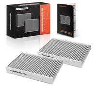Frankberg 2x Cabin Air Filter with activated charcoal CUK26006