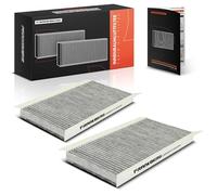 Frankberg 2x Cabin Air Filter with activated charcoal LAK117