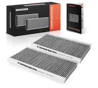 Frankberg 2x Cabin Air Filters Compatible with A-Class W169 A150-A200 1.5L-2.0L 2004-2012 B-Class W245 B150-B200 1.5L-2.0L 2005-2011 Replace# 1698300218
