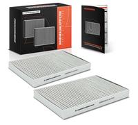 Frankberg 2x Cabin Air Filters with Activated carbon Compatible with Daily IV Daily V Massif Pick-up Massif Single Cab Massif Station Wagon 2006-2014 Replace# CU2952