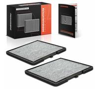 Frankberg 2x Cabin Air Filters with Activated carbon Compatible with EON i10 BA IA i10 PA i10 Saloon Picanto BA Picanto TA 2011-2024 Replace# 9713307000