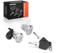 Frankberg 2x Car Door Lock Cylinder Kit Front Left Right Compatible with 106 I 1A 1C 306 Cabriolet 7D N3 N5 306 Break 7E N3 N5 306 Hatchback 7A 7C N3 N5 Replace# 9170G2