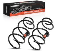 Frankberg 2x Coil Spring Front Axle Compatible with A1 8X1 8XK Mii KE1 KF1 Fabia III NJ3 Polo 6C1 6R1 UP! 121 122 123 BL1 BL2 BL3 Replace# 6R0411105BL