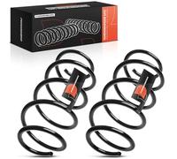 Frankberg 2x Coil Spring Front axle Compatible with Fox 5Z1 5Z3 Hatchback 1.2L 2005-2011 Replace# 6Q0411105Q