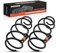 Frankberg 2x Coil Spring Front axle Left Right Compatible with A1 8X1 8XK 8XA 8XF 2010-2018 Ibiza IV 6J1 6J5 6J8 6P1 6P5 6P8 2008-2020 Replace# 6R0411105AE