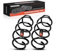 Frankberg 2x Coil Spring Front axle Left Right Compatible with C.a.d.d.y IV SAA SAH 2015-2020 T.o.u.r.a.n 1T1 1T2 2006-2015 Replace# 1K0411105HL