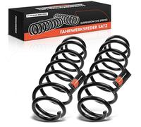 Frankberg 2x Coil Spring Rear axle Compatible with A1 8X1 8XK 2010-2018 Ibiza III 6L1 2002-2009 Fabia II 545 NJ3 2007-2021 Replace# 6Q0511115AF