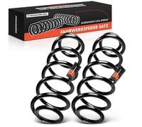 Frankberg 2x Coil Spring Rear axle Compatible with Golf V 1K1 VI 5K1 2003-2013 J-e-t-t-a III 1K2 IV 162 AV3 2005-2015 Replace# 1K0511115GC