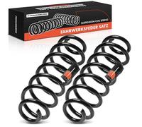 Frankberg 2x Coil Spring Rear Axle Compatible with Toledo III 5P2 2004-2009 Replace# 1K0511115DB