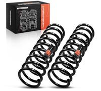 Frankberg 2x Coil Spring Rear axle Left Right Compatible with 7 Series E38 725tds 728i 730d/i 735i 740d/i 750i 1994-2001