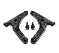 Frankberg 2x Control Arm 2x Ball Joint Assembly Front Axle Left Right Compatible with Transit Bus FB FC FD FS FZ 2.0L-3.2L 2000-2014 Transit Platform/Chassis 2.2L 2013-2019 Replace# 1438350