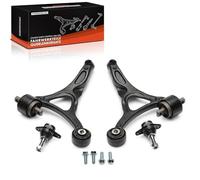 Frankberg 2x Control Arm + 2x Ball Joint Assembly Front Compatible with XC90 I 275 2.5 T AWD D3/D5 3.2 AWD 3.2 D5 AWD T6 AWD V8 AWD 2002-2014 Replace# 30639780,30639781