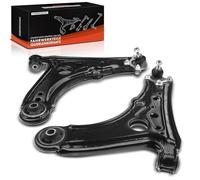 Frankberg 2x Control Arm + 2x Ball Joint Assembly Front Left Right Compatible with Arosa 6H 1997-1998 Polo 6N1 1994-1999 Polo Van Box/Hatchback 6N1 1994-1999 Replace# 6N0407151