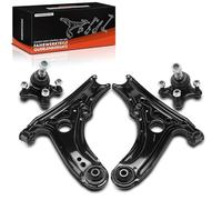 Frankberg 2x Control Arm + 2x Ball Joint Compatible with Arosa 6H 1.0L 1.4L 1.7L 1997-2004 L.u.p.o 60 6X1 1.0L-1.7L 1998-2005 Polo 6N2 1.0L-1.9L 1999-2001 Replace# 6X0407151A