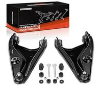 Frankberg 2x Control Arm + 2x Stabiliser Link Front Axle Left Right Compatible with Logan LS 1.2L-1.6L 2004-2024 S.a.n.d.e.r.o/Stepway I BS 1.4L 1.6L 2009-2012 Replace# 8200277960