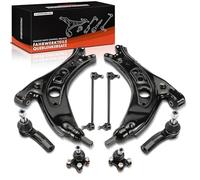Frankberg 2x Control Arm + 2x tie rod end + 2x Stabilizer link 6Q0411315J