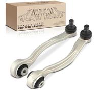 Frankberg 2x Control Arm Kit with Support/Guide Joint Front Axle Left Right Upper Compatible with A6 4A2 C8 2.0L 3.0L 2018-2021 T.o.u.a.r.e.g CR7 3.0L 4.0L 2017-2021 Replace# 4M0407506C