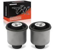 Frankberg 2x Control ArmBearing BearingSockets Rear Left Right Compatible with Golf IV 1J1 Polo 6C1 6R1 Fabia II 542 Polo 9A 9N Ibiza IV 6J5 6P1 Fox Replace# 1J0501541C