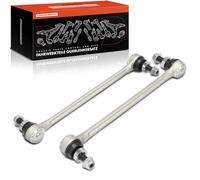Frankberg 2x Coupling rod front axle 5L845K483AB Compatible with Zoe, B-Max | Compatible with Micra C+C III K12, Fiesta VII Van, Zoe BFM, Transit Courier B460 Box/MPV, 2 DE DH, Clio IV Grandtour KH