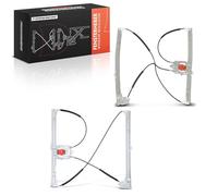 Frankberg 2X Electric Window Regulator Front Left Right Compatible with Laguna II BG0/1_ Hatchback KG0/1_ Estate 2001-2007