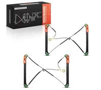 Frankberg 2X Electric Window Regulator Without Motor Front Left and Right Compatible with A3 8P1 2/3 Door 2003-2012 8P3837461A