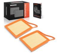 Frankberg 2x Engine Air Filter 11123210019 | Compatible with: 308 II L3 LB LH LP LW, C4 II Saloon NC, 2008 I CU, Scudo Box 270 272, Expert flatbed/chassis, Expert Box