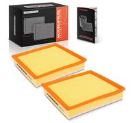Frankberg 2x Engine Air Filter 4414665 | Compatible with: Primastar Bus X83, Trafic II Bus JL, Trafic II Box FL, Vivaro Combi X83, Trafic II flatbed/chassis EL