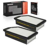 Frankberg 2x Engine Air Filter Diesel Compatible with Rio III UB 1.2L 2011-2017 Rio III Saloon UB 1.2L 2011-2017 Replace# 281131W000