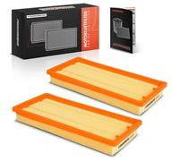 Frankberg 2x Engine Air Filter petrol 2123210003 | Compatible with: Idea 350, Tipo Saloon 356 357, Grande Punto 199, Punto 188, Doblo flatbed/chassis 263, Mito 955