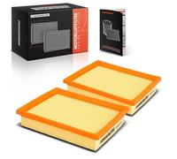 Frankberg 2x Engine Air Filter with filter insert 1444-G9 | Compatible with: Xsara N1, 206 sedan, 206 CC 2D, 206 Hatchback 2A/C, Xsara Picasso N68, Xsara Break N2, 206 SW 2E/K