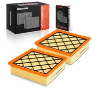 Frankberg 2x Engine Air Filters Compatible with Meriva B MPV S10 1.2L-1.7L 2010-2017 Meriva MK II (B) S10 1.2L-1.7L 2010-2024 Replace# 13356945