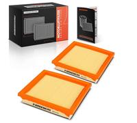 Frankberg 2x Engine Air Filters Compatible with Note E11 NE11 1.4L 2006-2013 Cube Z11 1.4L 2003-2008 Micra III K12 1.0L-1.4L 2003-2010 Replace# 16546-41B00