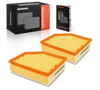 Frankberg 2x Engine Air Filters Compatible with S60 I 384 2.4L 2005-2009 V70 II 285 2.4L 2001-2007 XC70 Cross Country 295 2.4L 2.5L 2002-2007 Replace# 30636833
