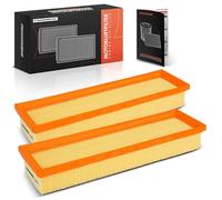 Frankberg 2x Engine Air Filters with Filters insert Compatible with C3 I FC FN 2006-2009 C3 II SC 2009-2016 207 WA WC 2006-2015 207 SW WK 1.4L 2007-2012 Replace# 9673084480