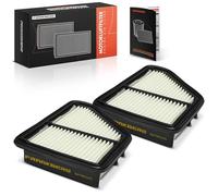 Frankberg 2x Engine Air Filters with Filters insert Compatible with Civic VIII Hatchback FK FN 1.4L 2008-2011 Replace# 17220RSJE00