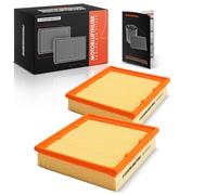 Frankberg 2x Engine Engine Air Filters Car Car Compatible with A-Class W176 A160-A220 1.5L-2.1L 2012-2018 B-Class W242 W246 B160-B220 1.5L-2.1L 2011-2018 Replace# 6510940204