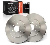 Frankberg 2x Front brake discs Ventilated Ø320mm 40206EB320 402063X00B | Compatible with: NP300 Navara flatbed/chassis D40, Pathfinder III R51, NP300 Navara D40